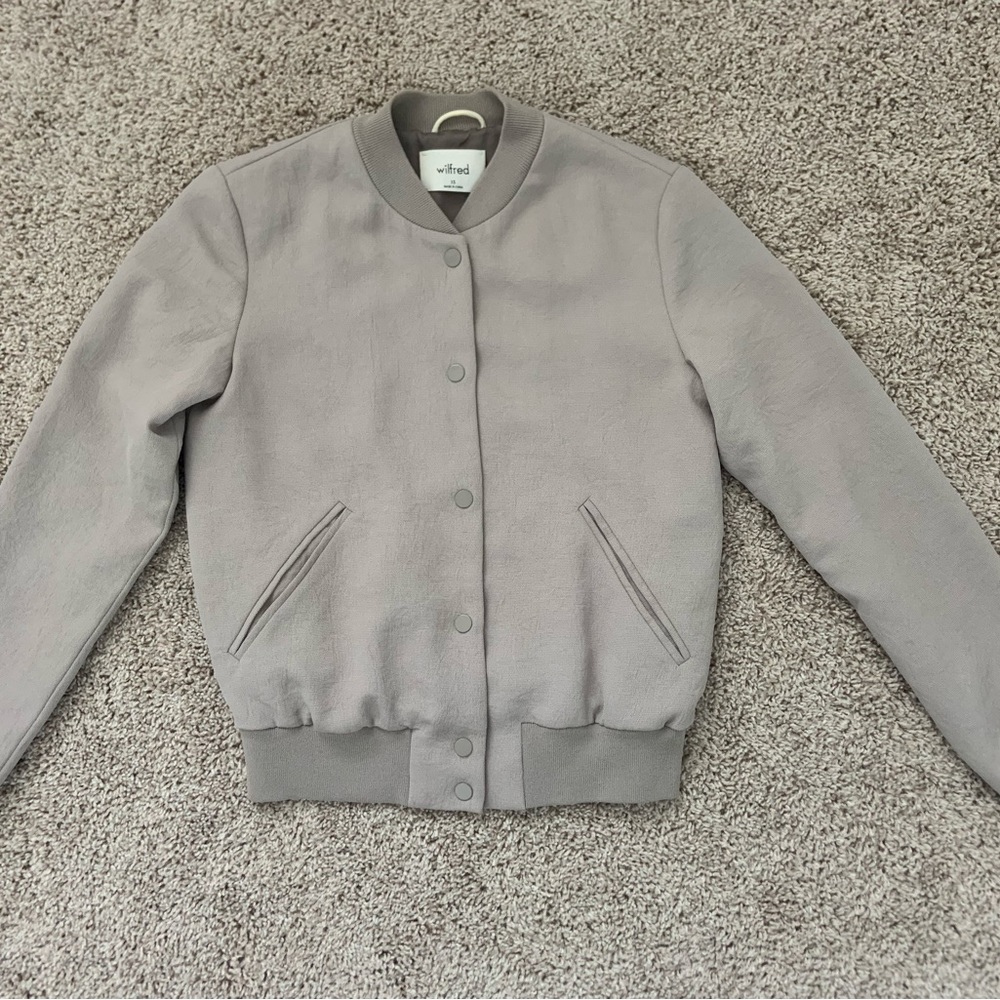 Aritzia Wifred Bomber Jacket